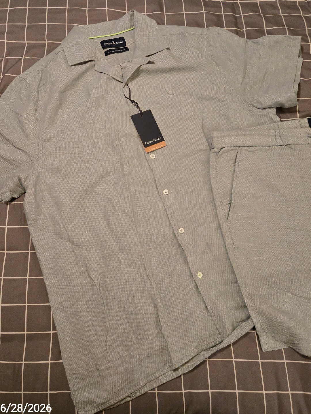 Psycho Bunny Linen Set